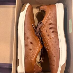 Johnston and Murphy men's Daxton Brown Leather Casual Shoes